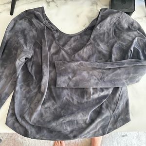 Align crop long sleeve